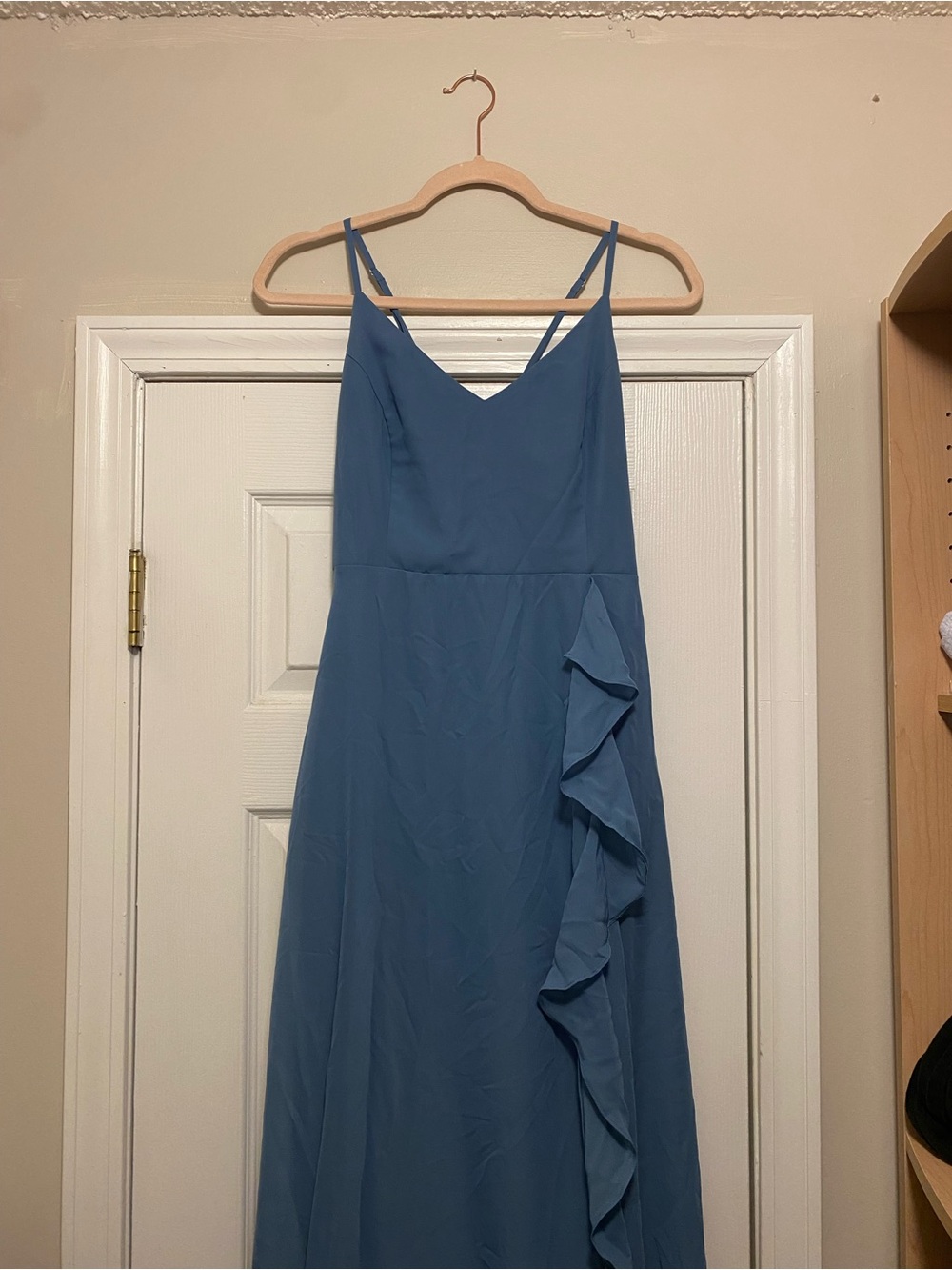 Birdy Grey Theresa Dress Chiffon French Blue